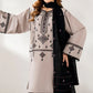3PC DHANAK EMBROIDERED SHIRT WITH  EMB DUPATTA AND TROUSER