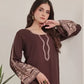 3PC DHANAK EMBROIDERED SHIRT WITH COURTRAI PRINTED SHAWL AND TROUSER