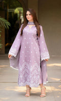 Luxury Heavy Embroidered Lawn Dress