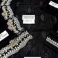 Heavy Schiffli Embroidered Black Lawn Dress for EID with Emb. Chiffon Dupatta