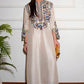 Alizeh Saad White Raw Silk Formal Collection Replica