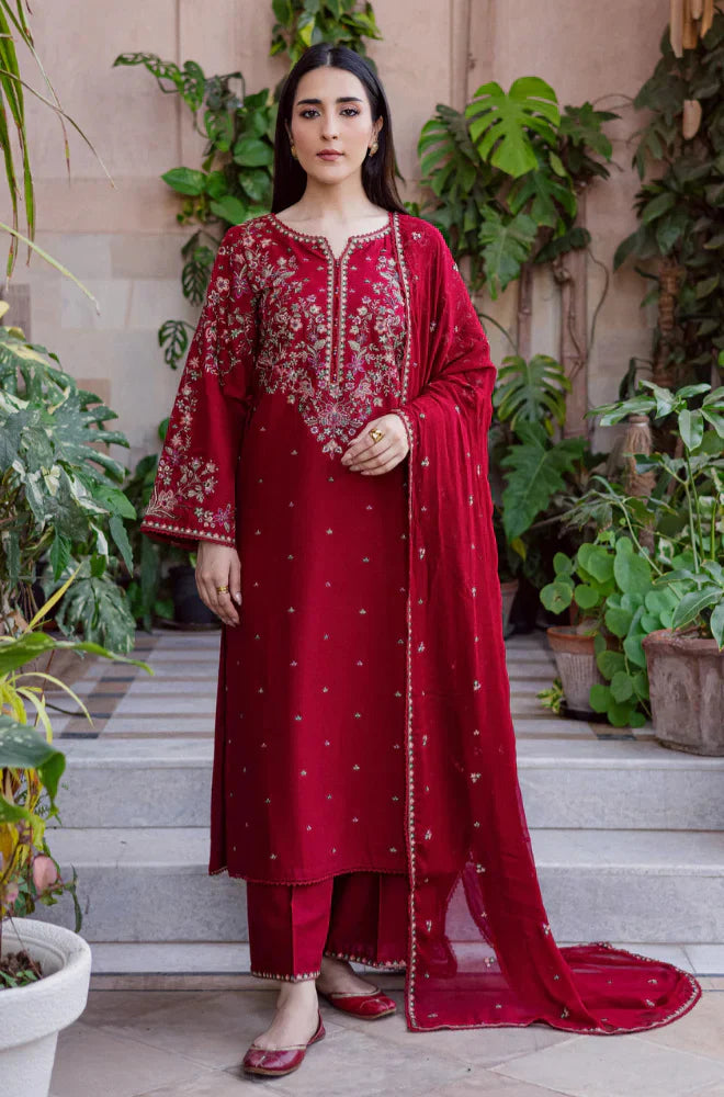 Batik - Summer 3PC Lawn Embroidered Suit